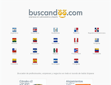 Tablet Screenshot of buscandoo.com