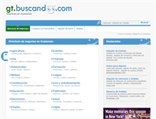 Tablet Screenshot of gt.buscandoo.com