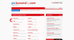 Desktop Screenshot of pe.buscandoo.com